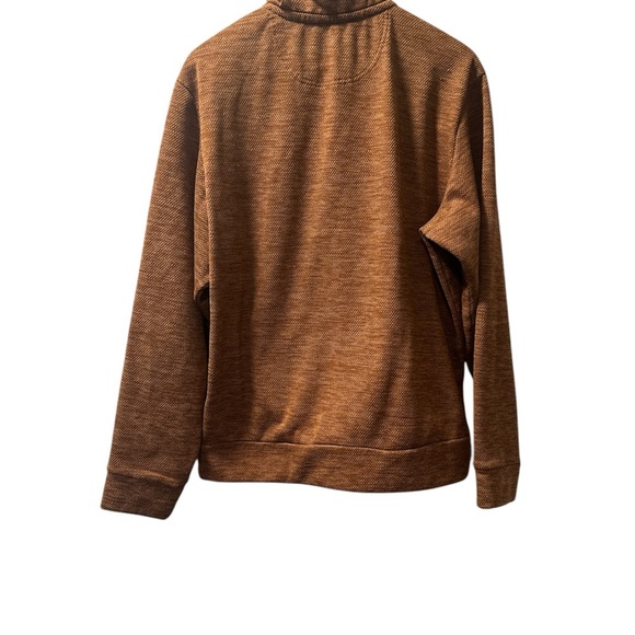 Men's Brown Wrangler Quarter-Zip Sweater~ Size M - Picture 5 of 5